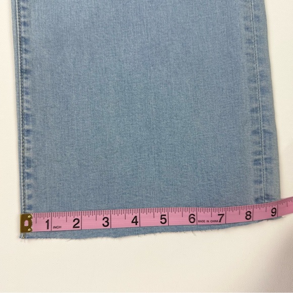 Joe's Jeans Pandora Wide Leg Crop High Rise Denim Jeans Women's Size 27 - Picture 12 of 14